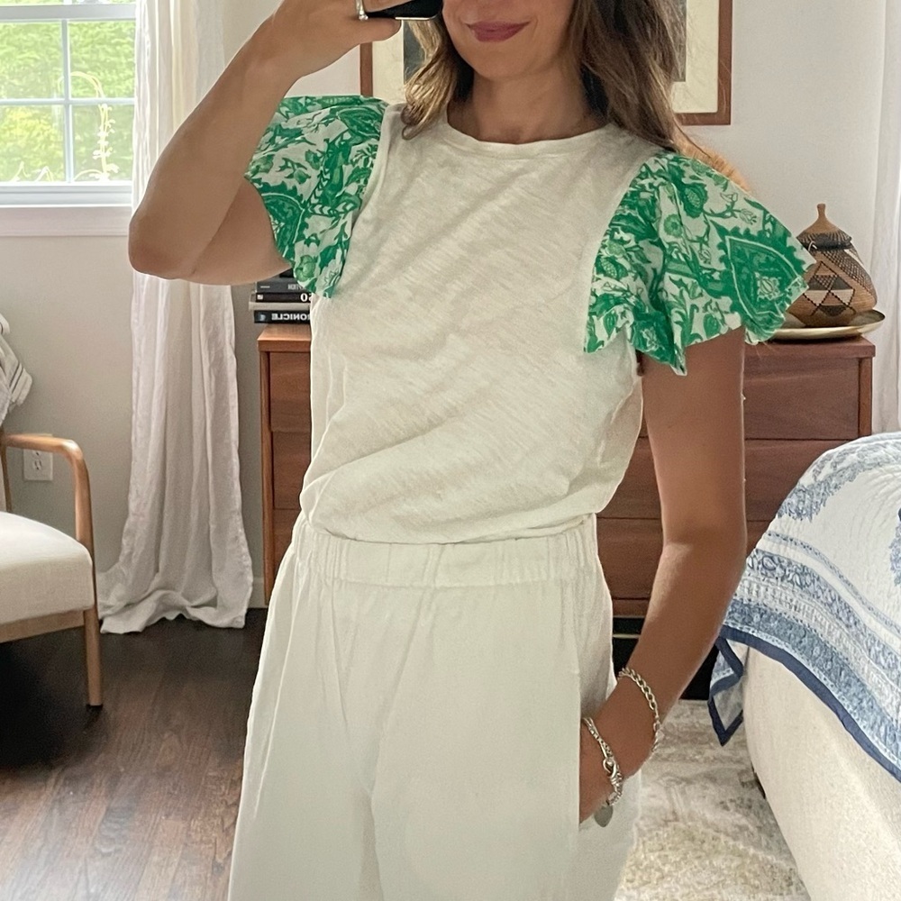 Thml Touch Of Luck Flutter Sleeve Top - image 1